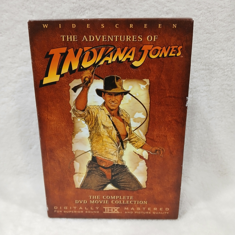 Indiana Jones Adventures Complete DVD Collection Widescreen THX Lucasfilm